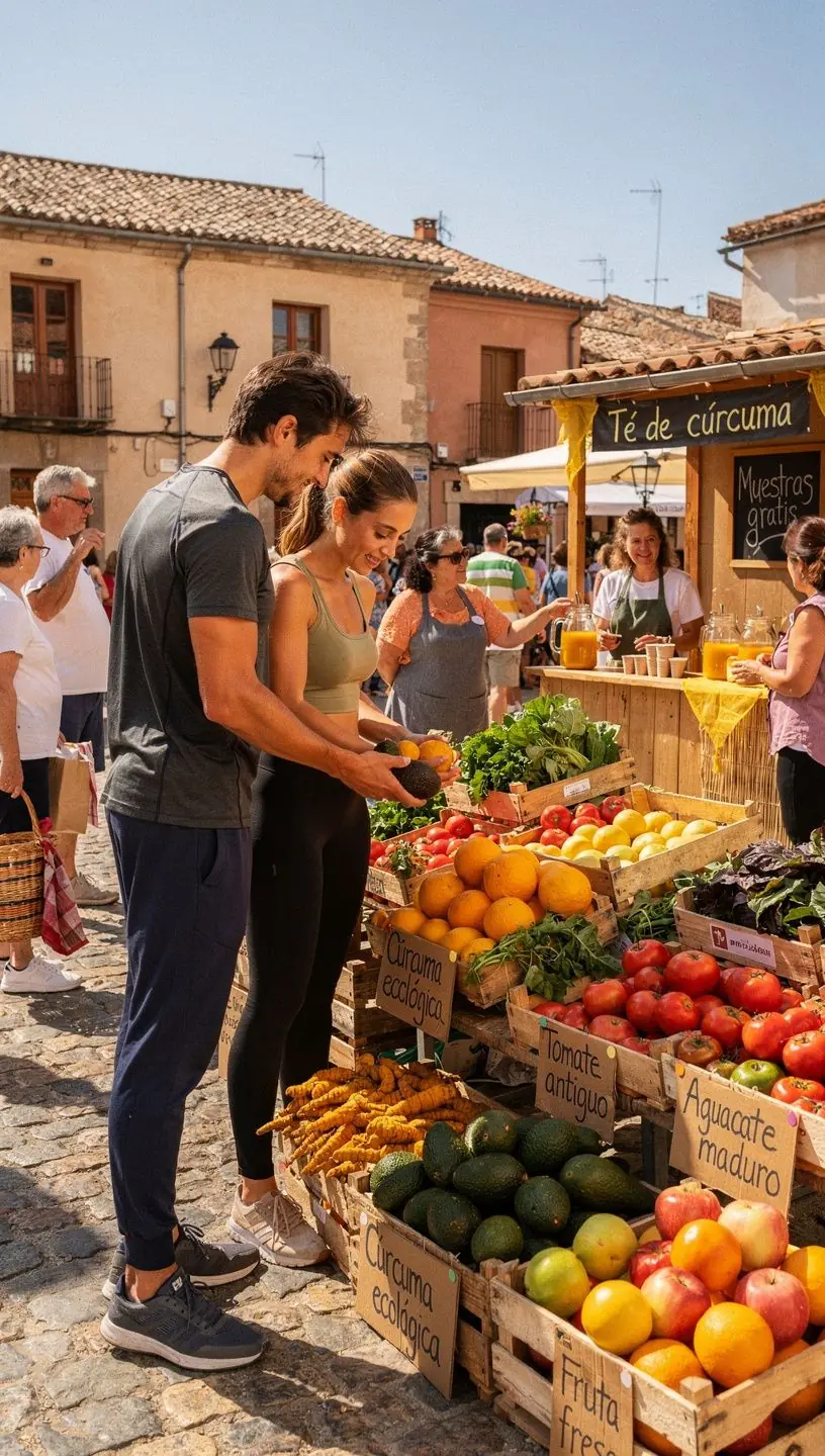 Un entrenador de deporte guiando a sus alumnos en una sesión de bienestar y salud.
